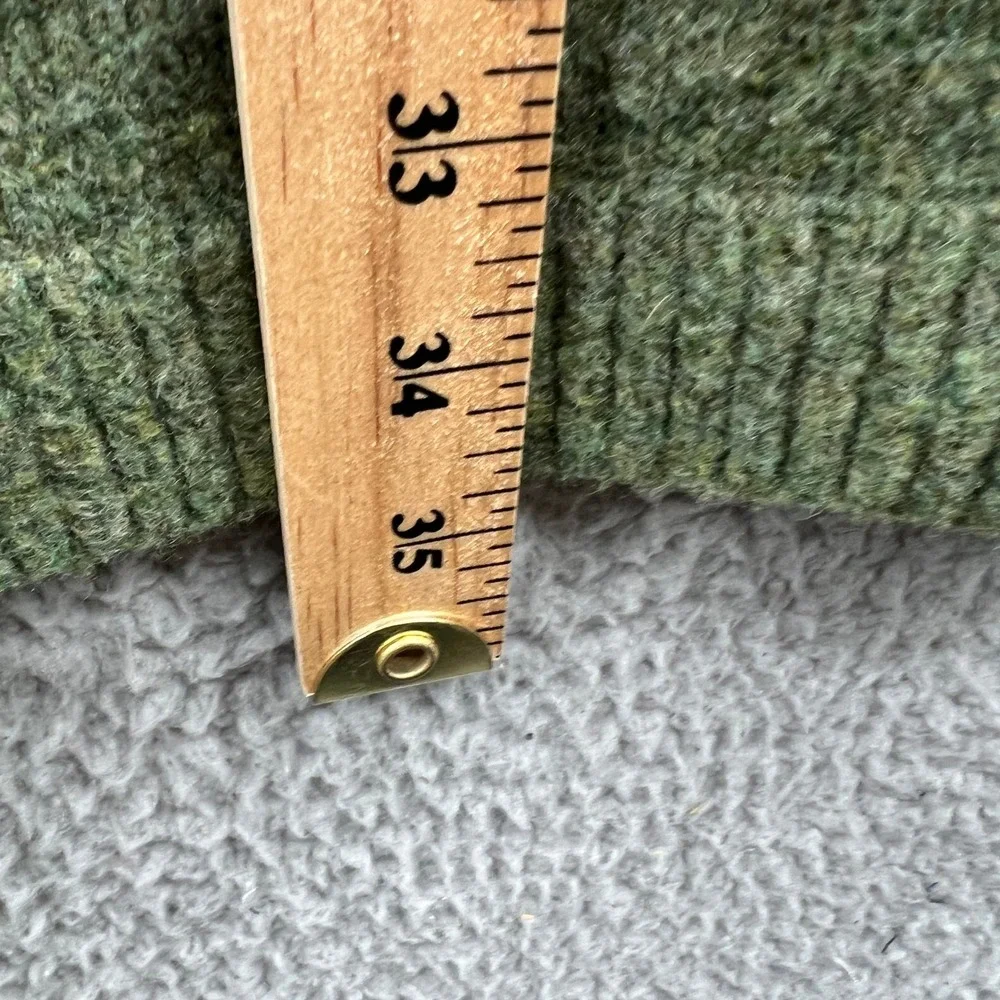 Abercrombie Fitch Womens Knit Tunic Sweater Dress M Olive Preppy Cozy Minimalist